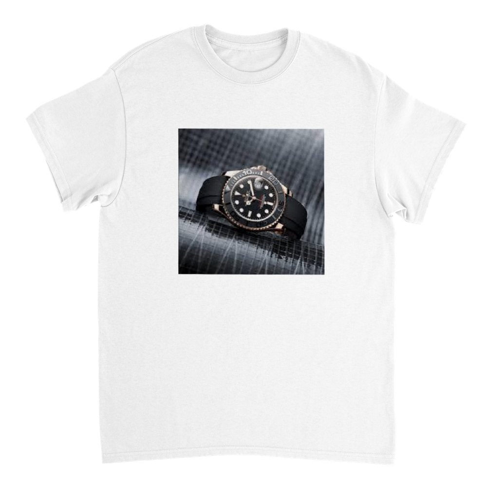 T-shirt unisexe épais ras du cou