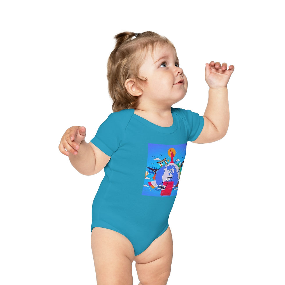 Miniature : Combed Cotton Baby Bodysuit