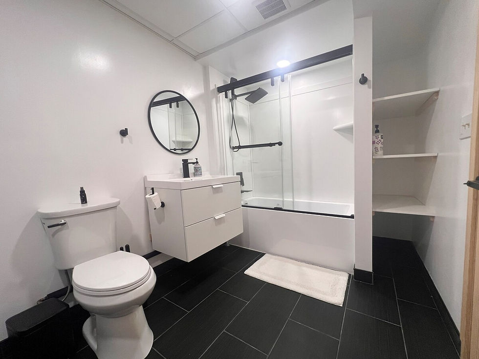 Dome basement bath