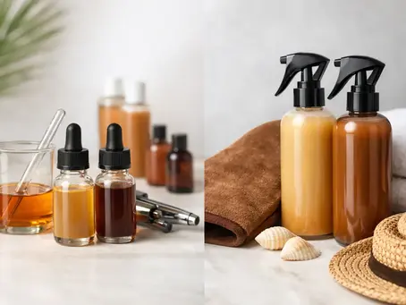 Custom Blend Versus Premixed Tan for Your Glow