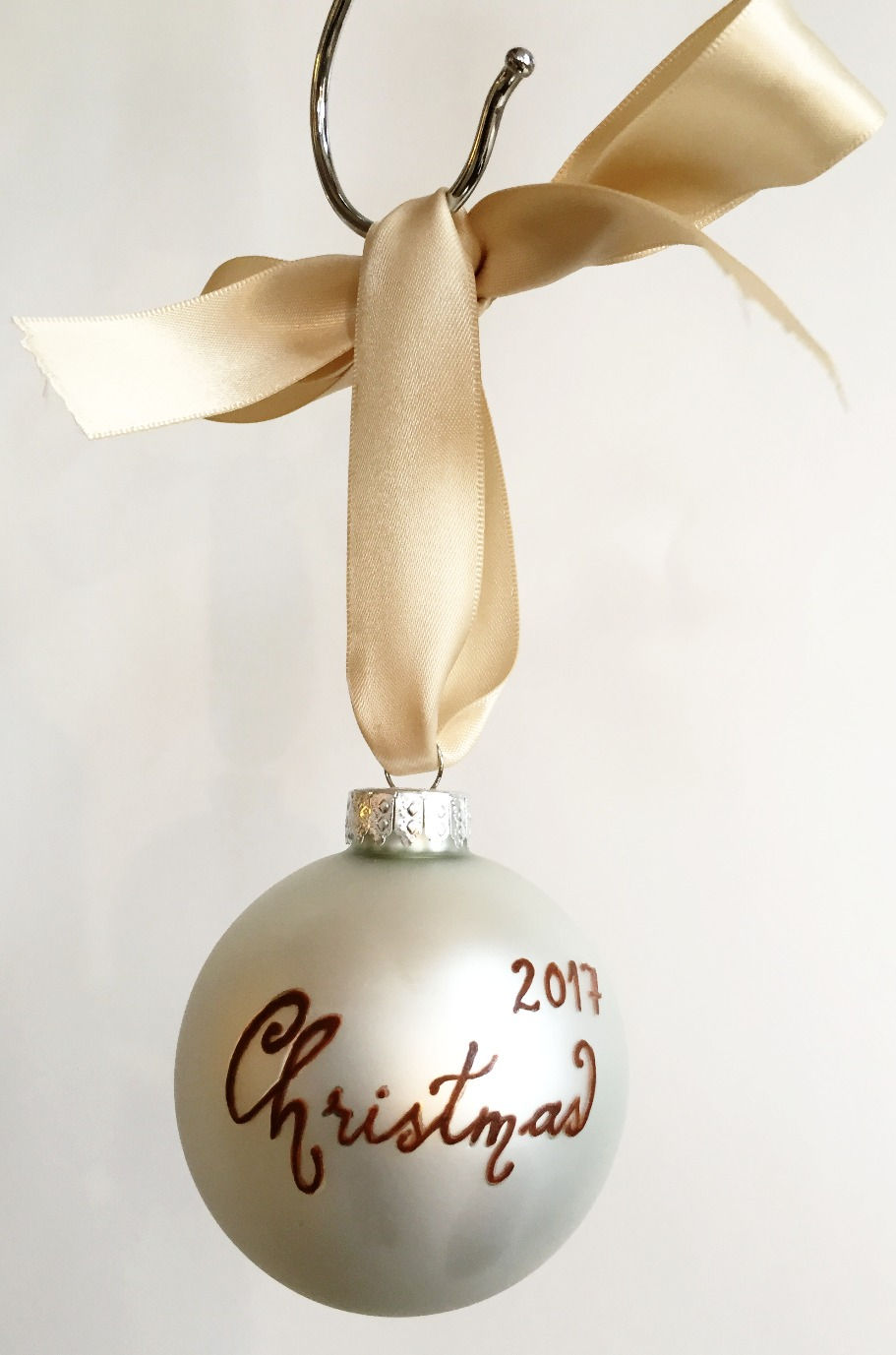 Thumbnail: Puppy Ornament (White)