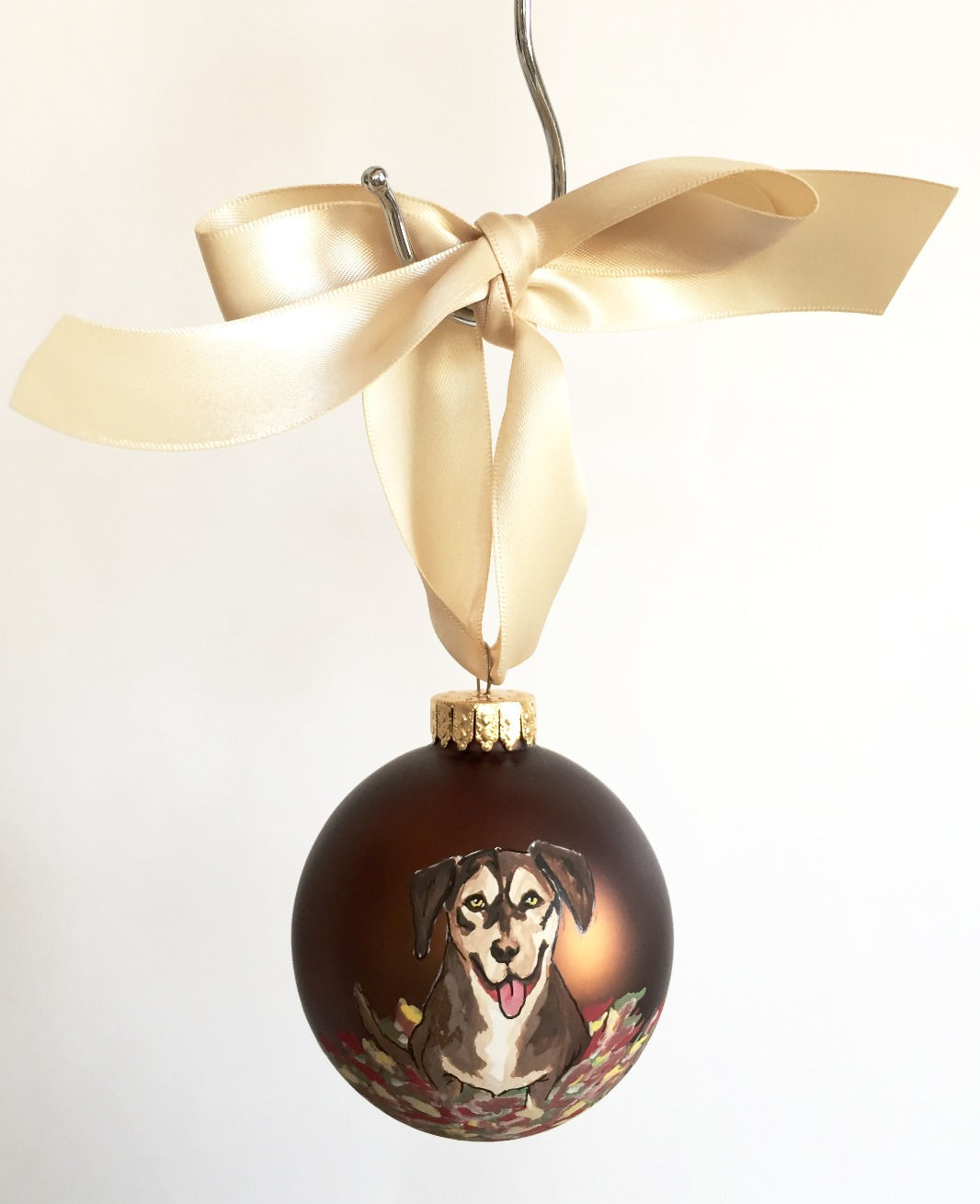 Puppy Ornament (Copper)