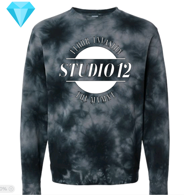 FIDC Tie-Dyed Sweatshirt (Rhinestones!)