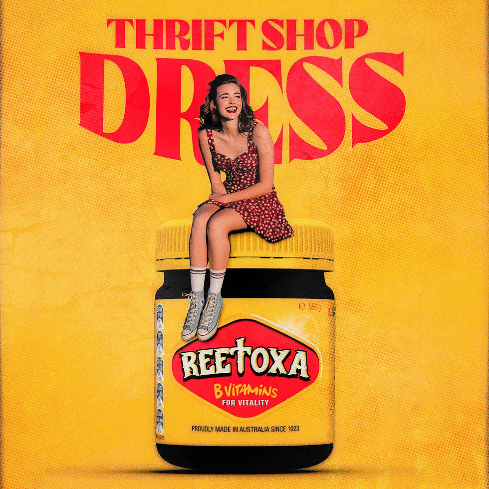 “THRIFT SHOP DRESS” By ReeToxA