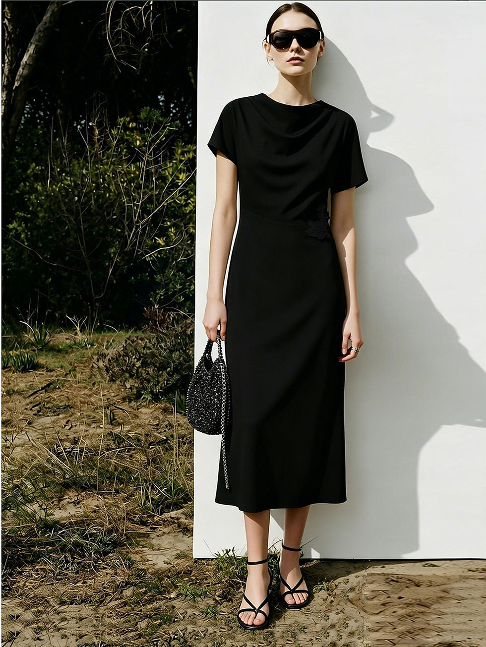 Robe noir ceremony-vanissy.jpg