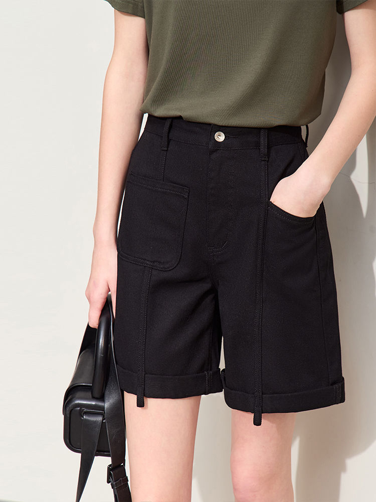 Short Rétro – Style Décontracté