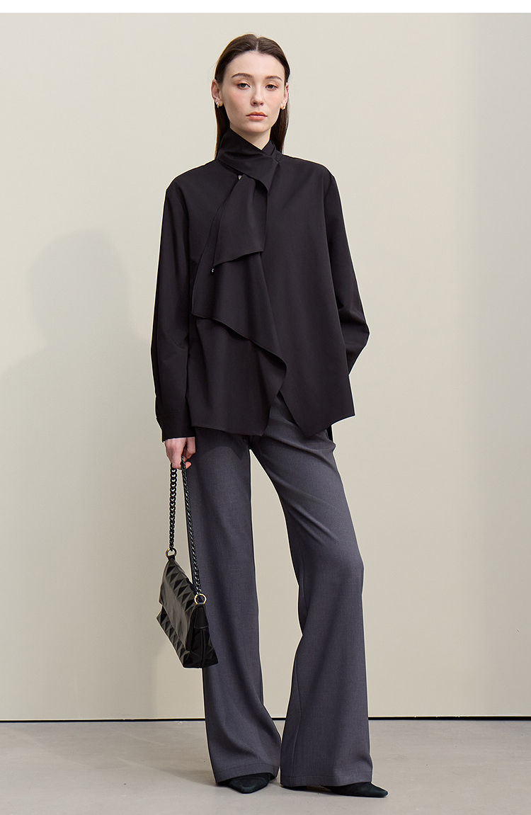 Chemise Femme Élégante au Style Français Raffiné