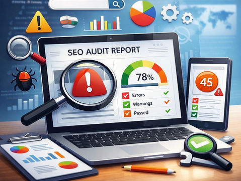 Chiropractic seo audit report