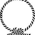 Cadre floral élégant