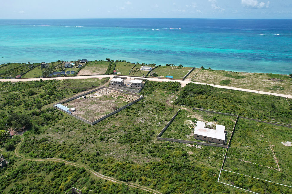 Premium coastal land for sale in Zanzibar with direct ocean access, perfect for exclusive residences or boutique hospitality near sustainable fishing.