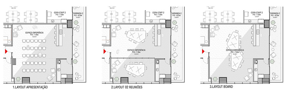 Entre Arquitetos - Monte Bravo Investimentos - Projeto e obra corporativa turn key - Planta arquitetura