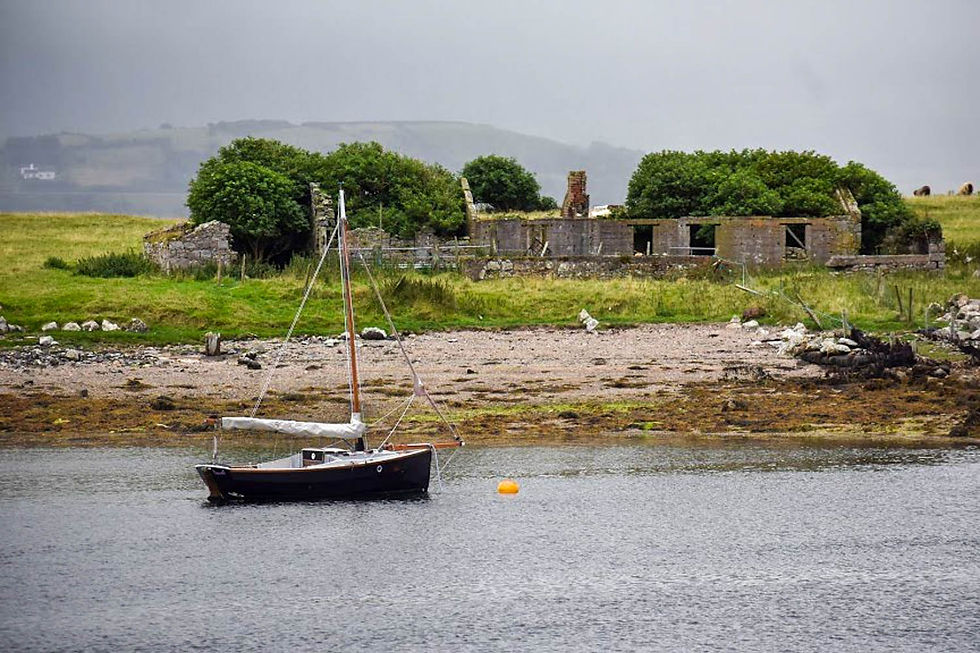 Although this is a JPEG, and there wasn't much I could do in post-processing, it does reflect one of the themes that I like to capture to this day - old buildings - and a subject that I still love - boats.