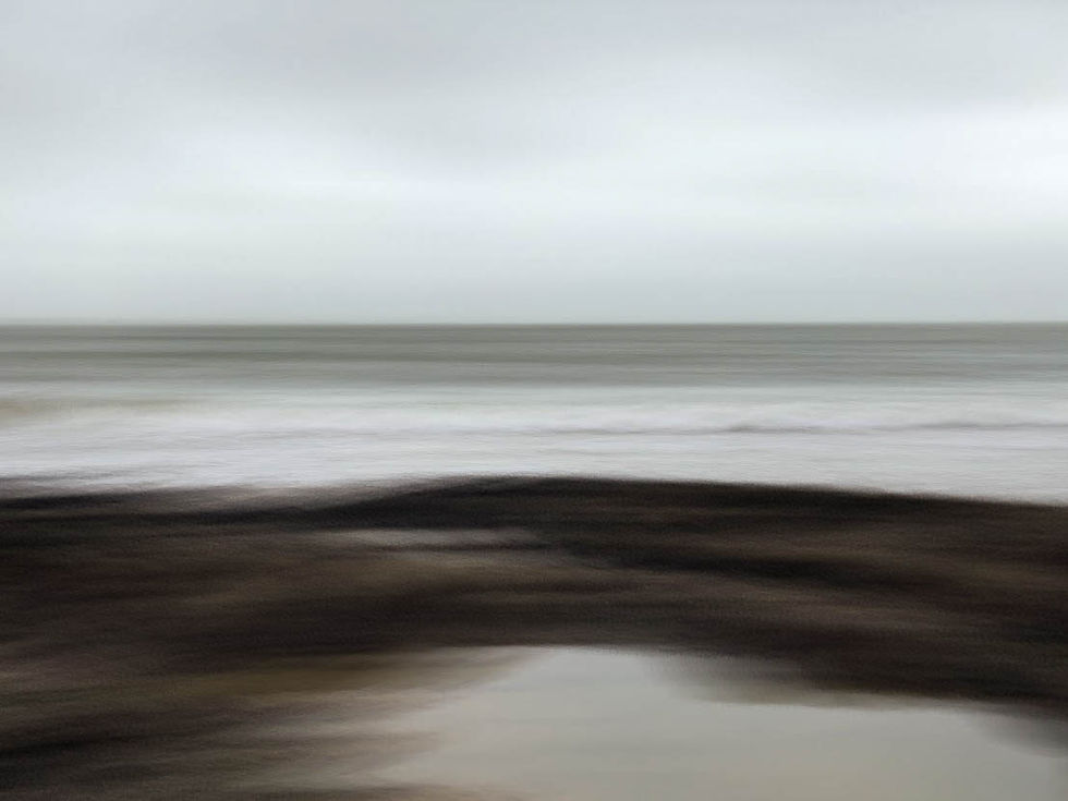 black and white landscape