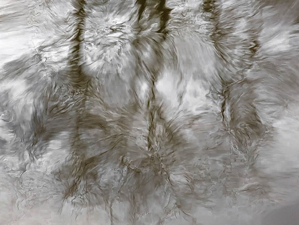 Icy water