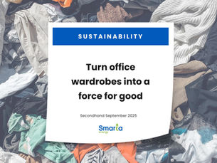 Turn office wardrobes into a force for good