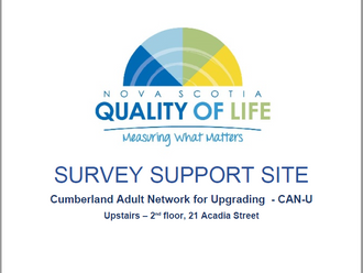 Have you received a Quality Of Life Survey? CAN-U is a Survey Support Centre. Call CAN-U today!