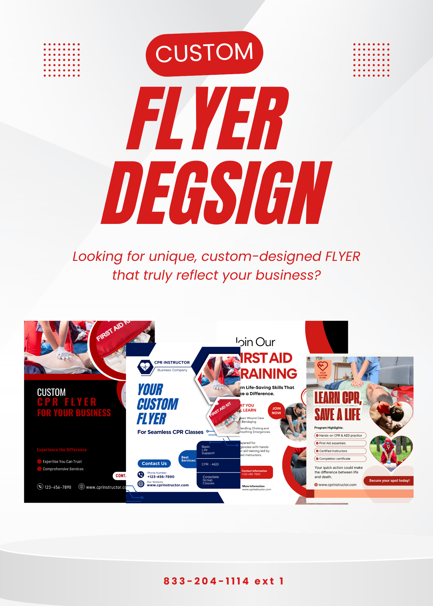CUSTOM FLYER DESIGN
