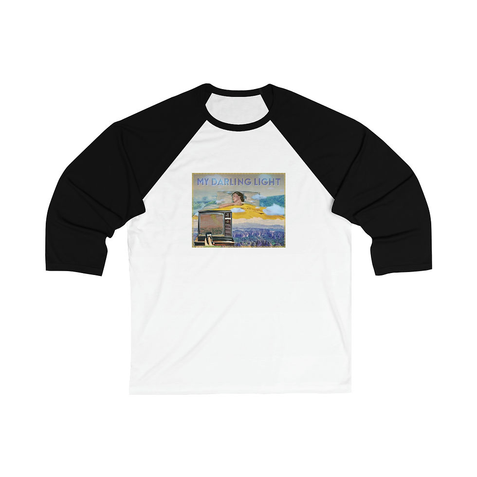 Thumbnail: My Darling Light - Goodnight World Unisex 3\4 Sleeve Baseball Tee