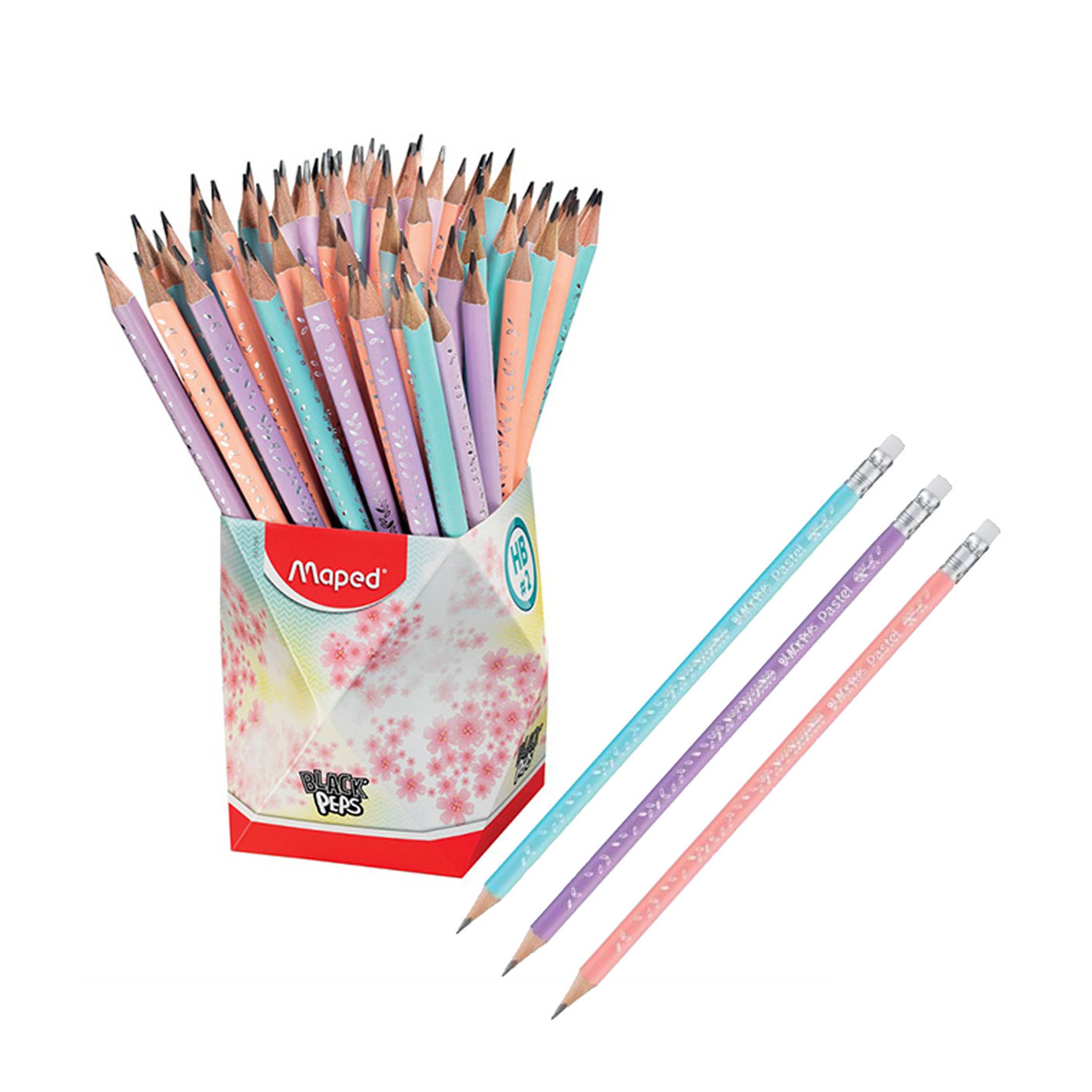 Grafitna olovka HB Maped Pastel