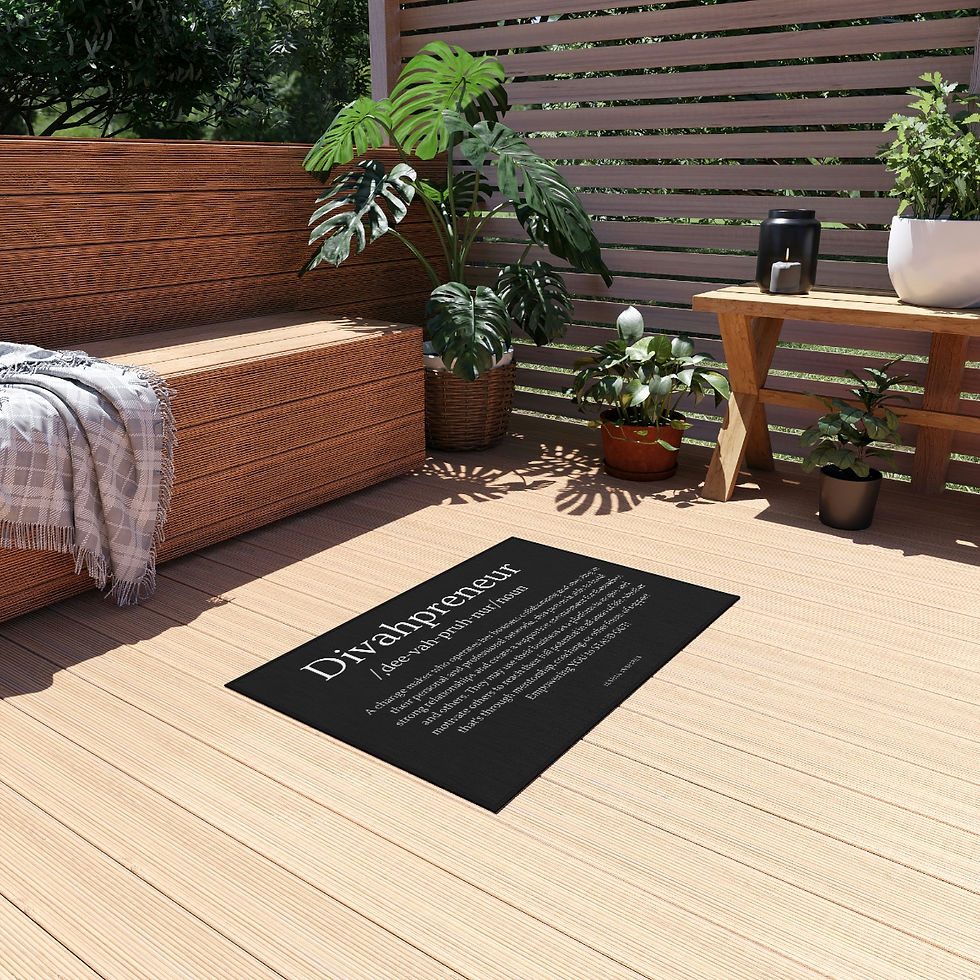 Thumbnail: Divahpreneur Outdoor Rug