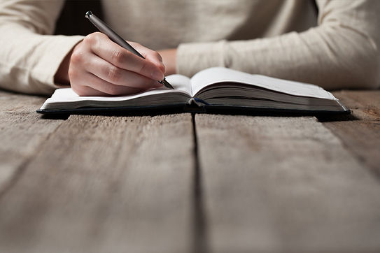 Writing in a journal is one of the best ways to reflect and grow.