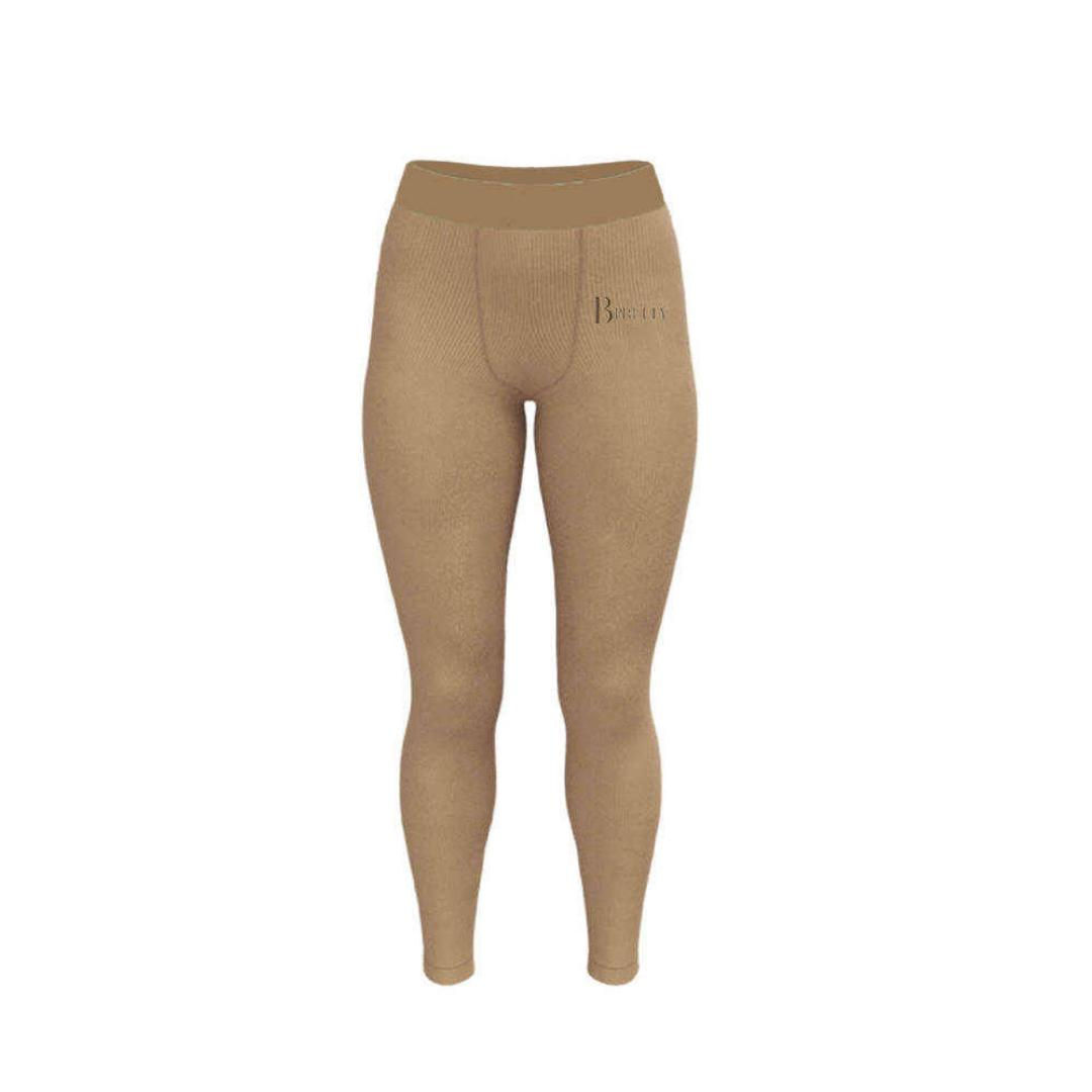 RIBBED LEGGINGS