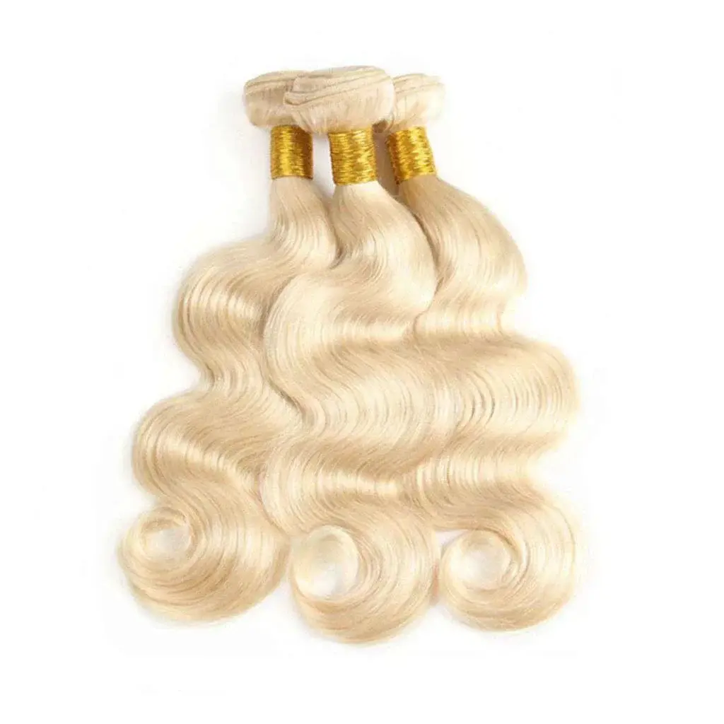 613 BLONDE VIRGIN HAIR BUNDLES