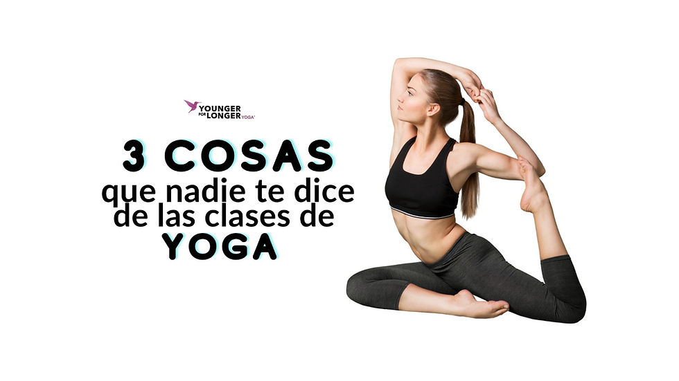 3 cosas que nadie te dice de las clases de yoga