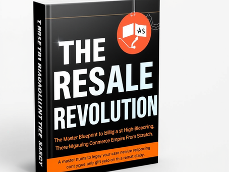 The Resale Revolution: The Master Blueprint to Building a High-Margin Commerce Empire from Scratch
