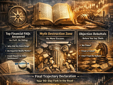 Structure vs Chaos, Formation vs Randomness, System Psychology: The Drift That Starts With One Missed Payment, Turns Into Denials, Risk Model Flags, Utilization Math