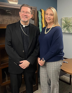 Bishop Keehner and Amy Bloch