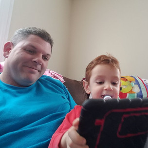 Aidan and Dad