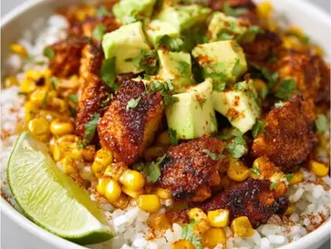 Street Corn Chicken Bowl
