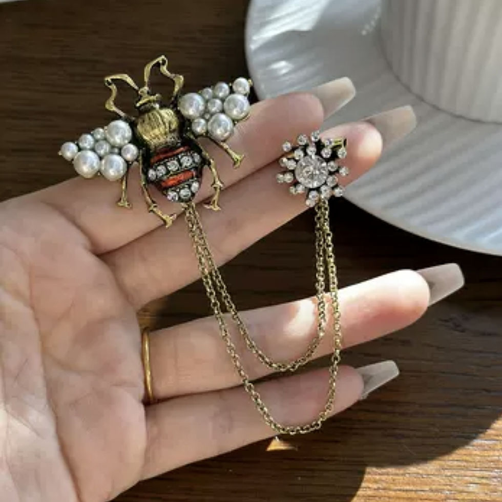 Thumbnail: Bee effect brooch 