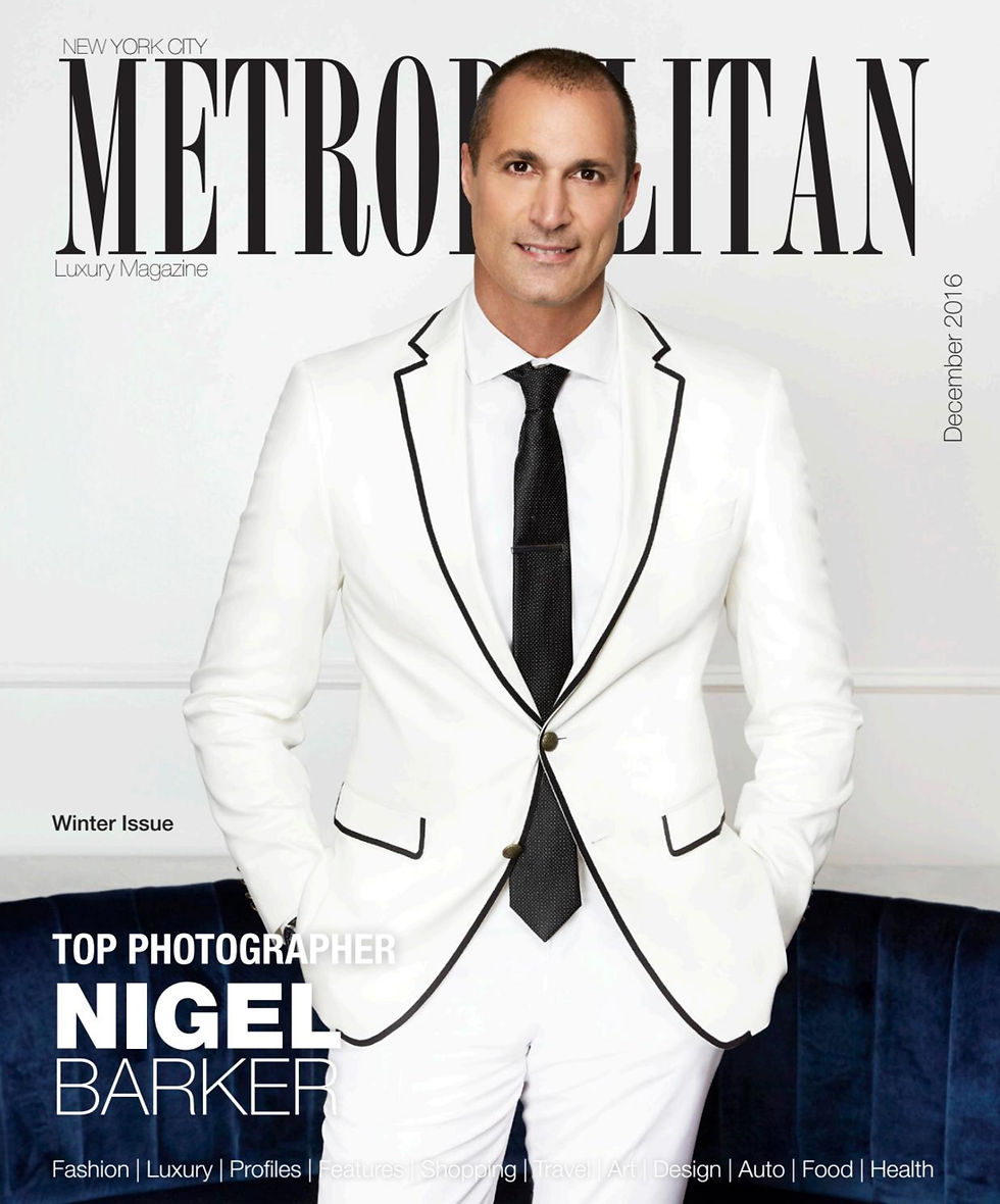 Leonid Gurevich photographs Nigel Barker