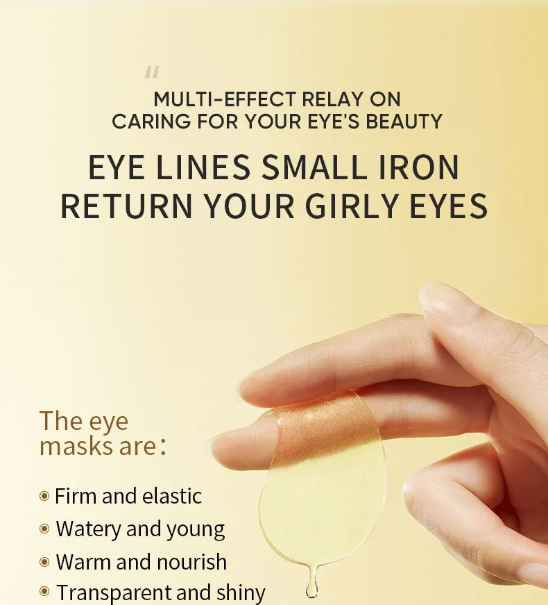 Thumbnail: 60/120 Pieces Eye Mask Avocado Gold Moisturize Firming Improve Eye Bags Eye Patc