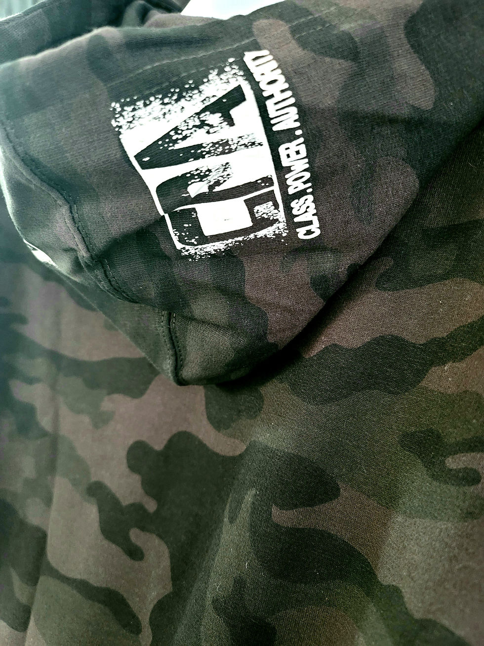 Thumbnail: Class Power Authority (CPA) Blackout Power Camo Hoodie