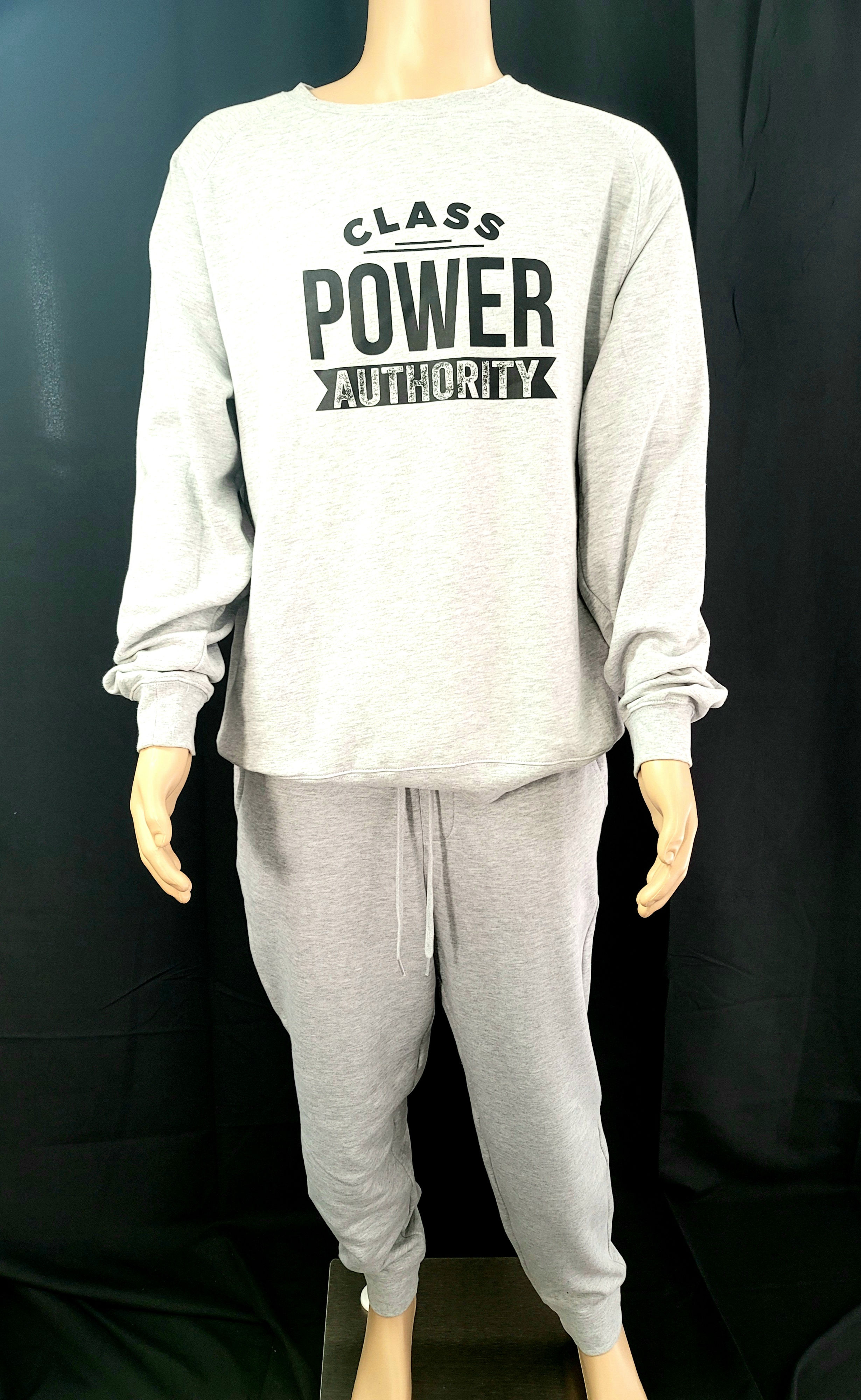 Class Power Authority (CPA) Gray Sweat Suit
