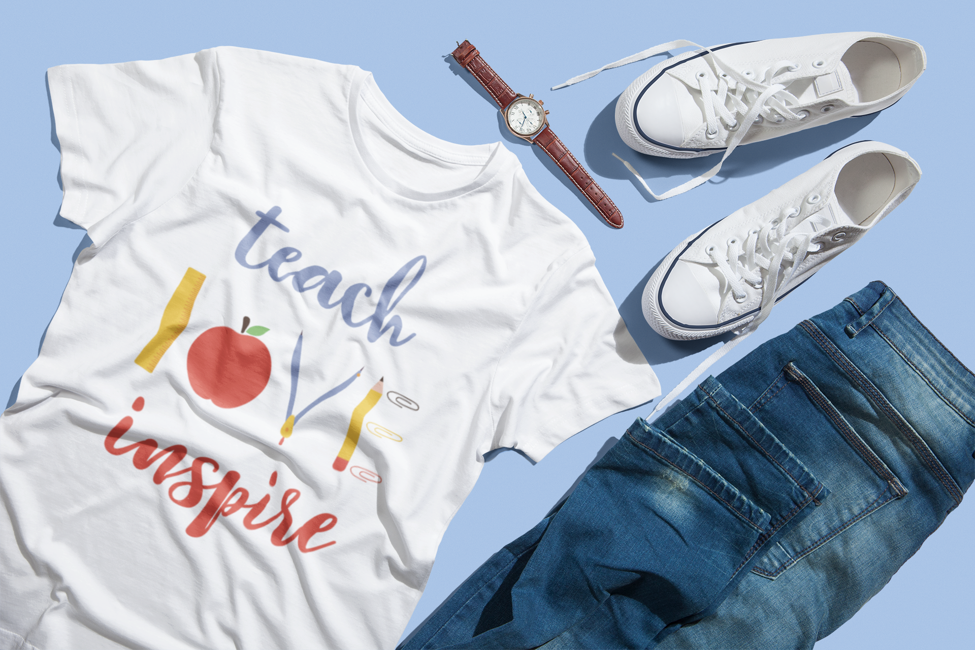 Teach,Love, Inspire Tee