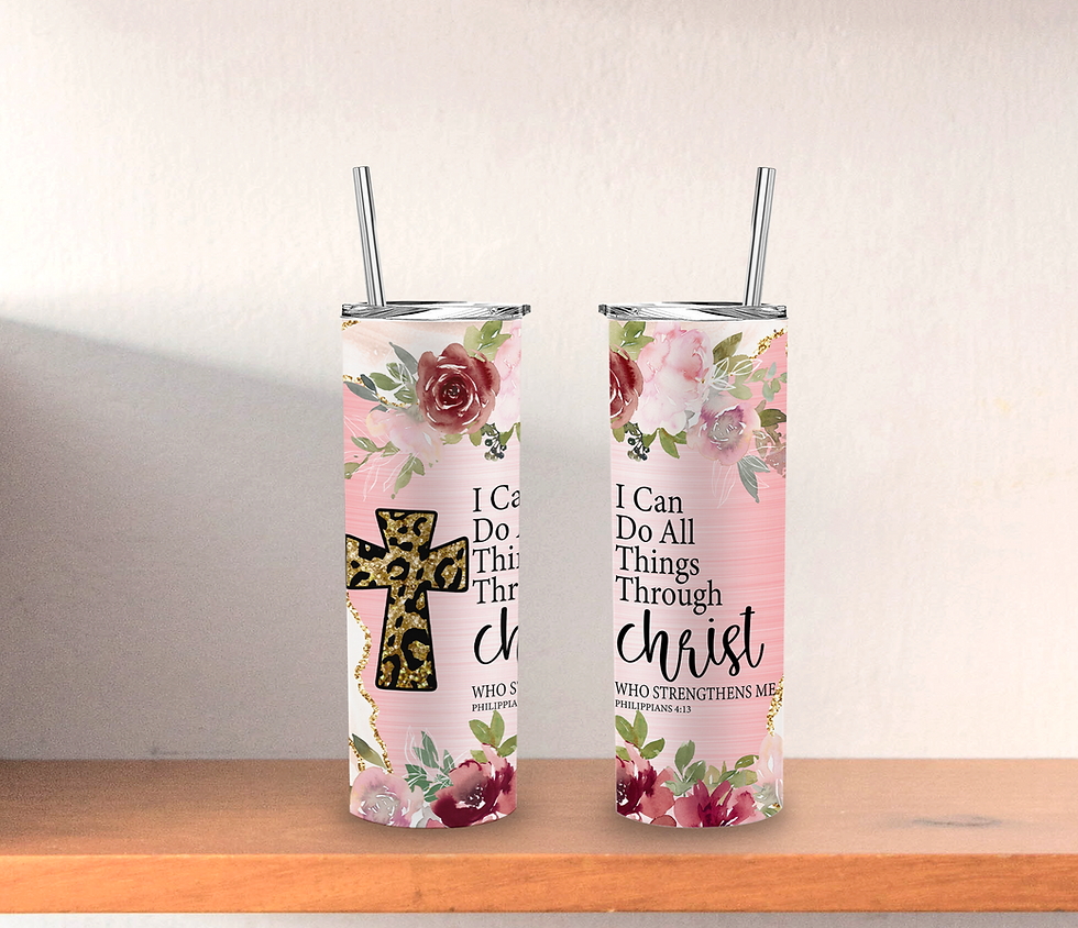 I Can Do All Things Tumbler