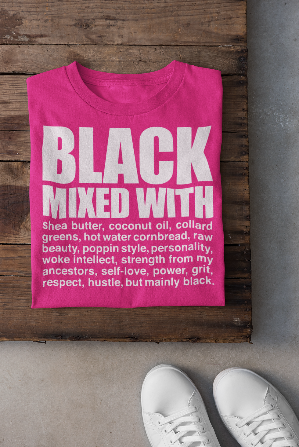 Thumbnail: Black Mixed With T-Shirt