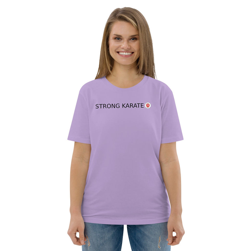Miniaturbild: Unisex T-Shirt Strong Karate Schrift