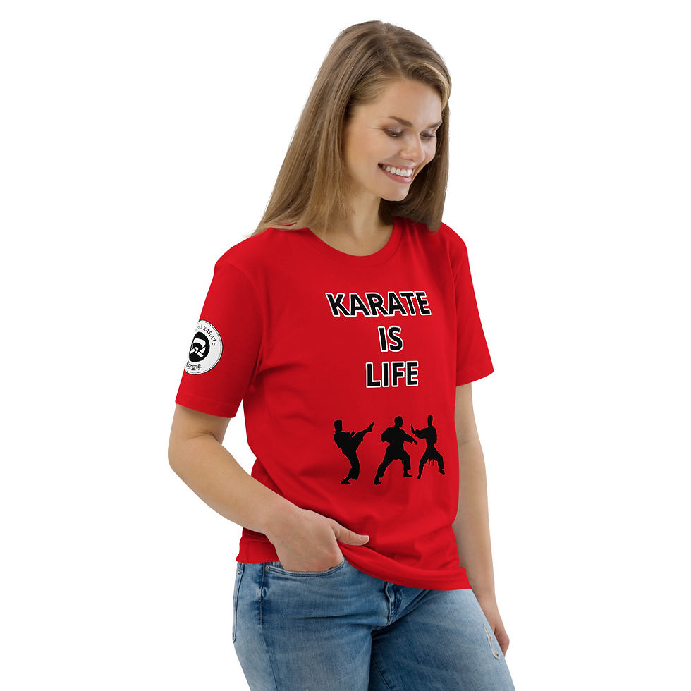 Miniaturbild: Unisex T-Shirt "Karate Is Life"