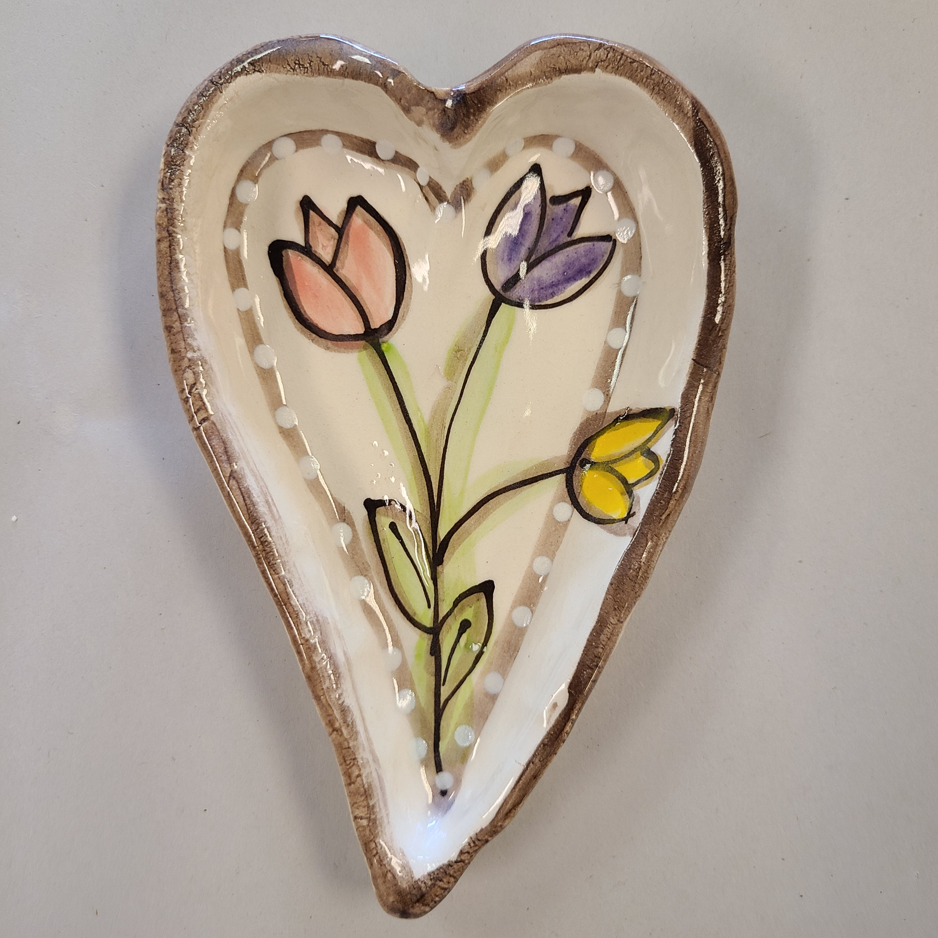 120 - Pinched Heart AW Tulips