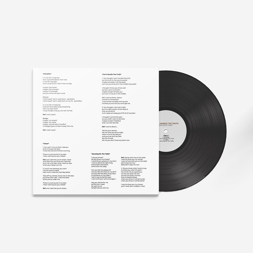 Miniatura: Can't Handle The Truth (2LP Black Vinyl)