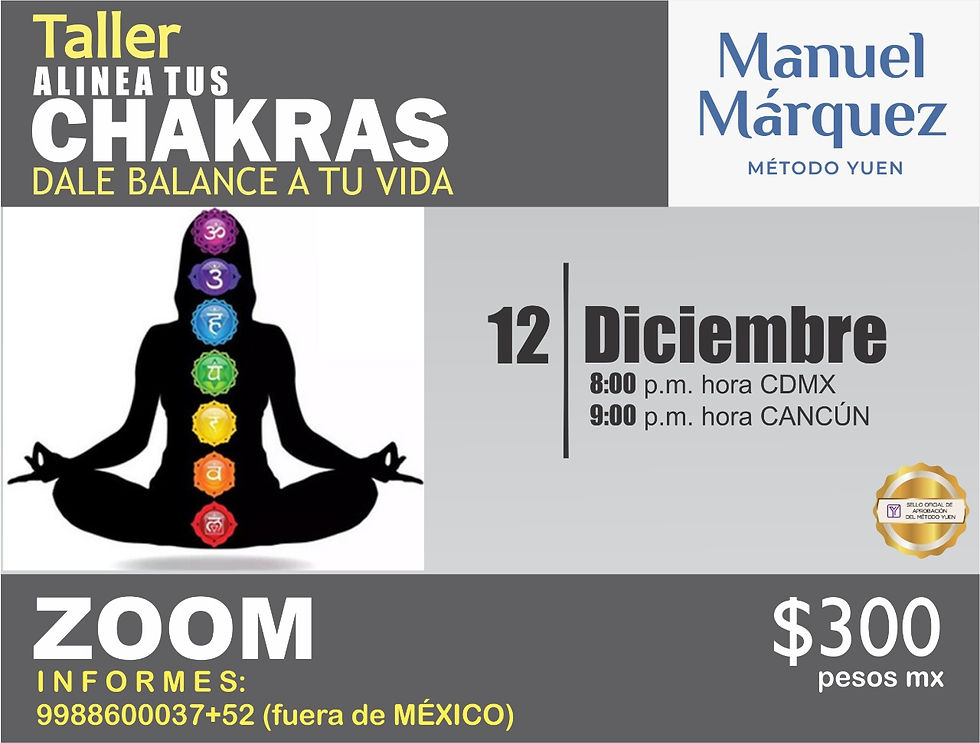Dale balance a tu vida, alinea Chakras 