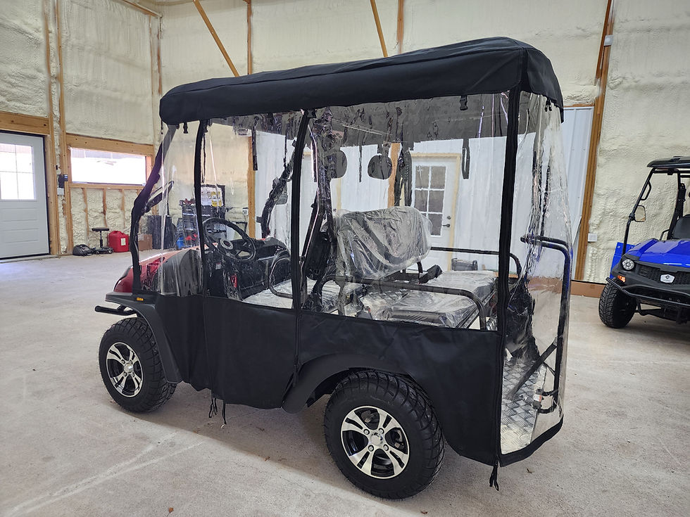 Thumbnail: GMCC Premium Winter Enclosure for carts with Extended Top