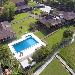 villa tempat retreat di puncak bogor