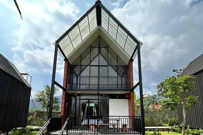 bango cabins villa dekat taman safari