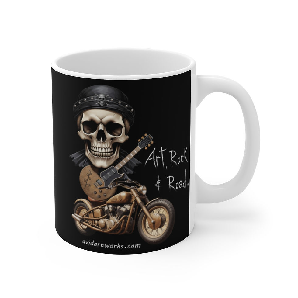 Art Rock & Road Mug
